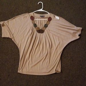 Cold shoulder blouse